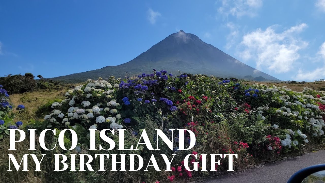 Spending my birthday on Pico Island -My favorite place in the world -Lakes, Hydrangeas,Volcano Ep239