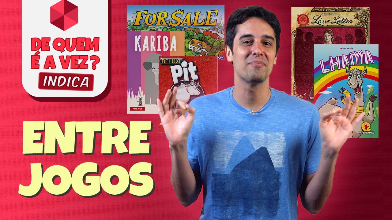 PRA VOCÊ DAR AQUELA RESPIRADA | De Quem é a Vez? - Indica Entrejogos (Fillers)
