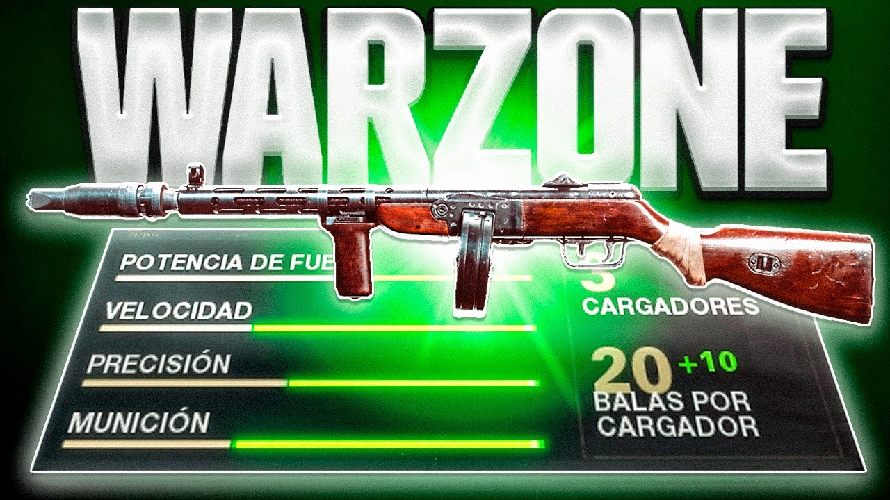 LA MEJOR CLASE DE LA NUEVA PPSH EN CALL OF DUTY WARZONE