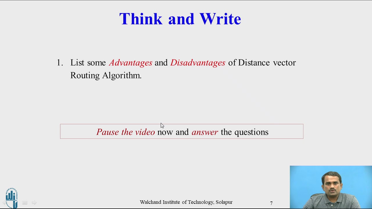 Distance Vector  Routing Algorithm
