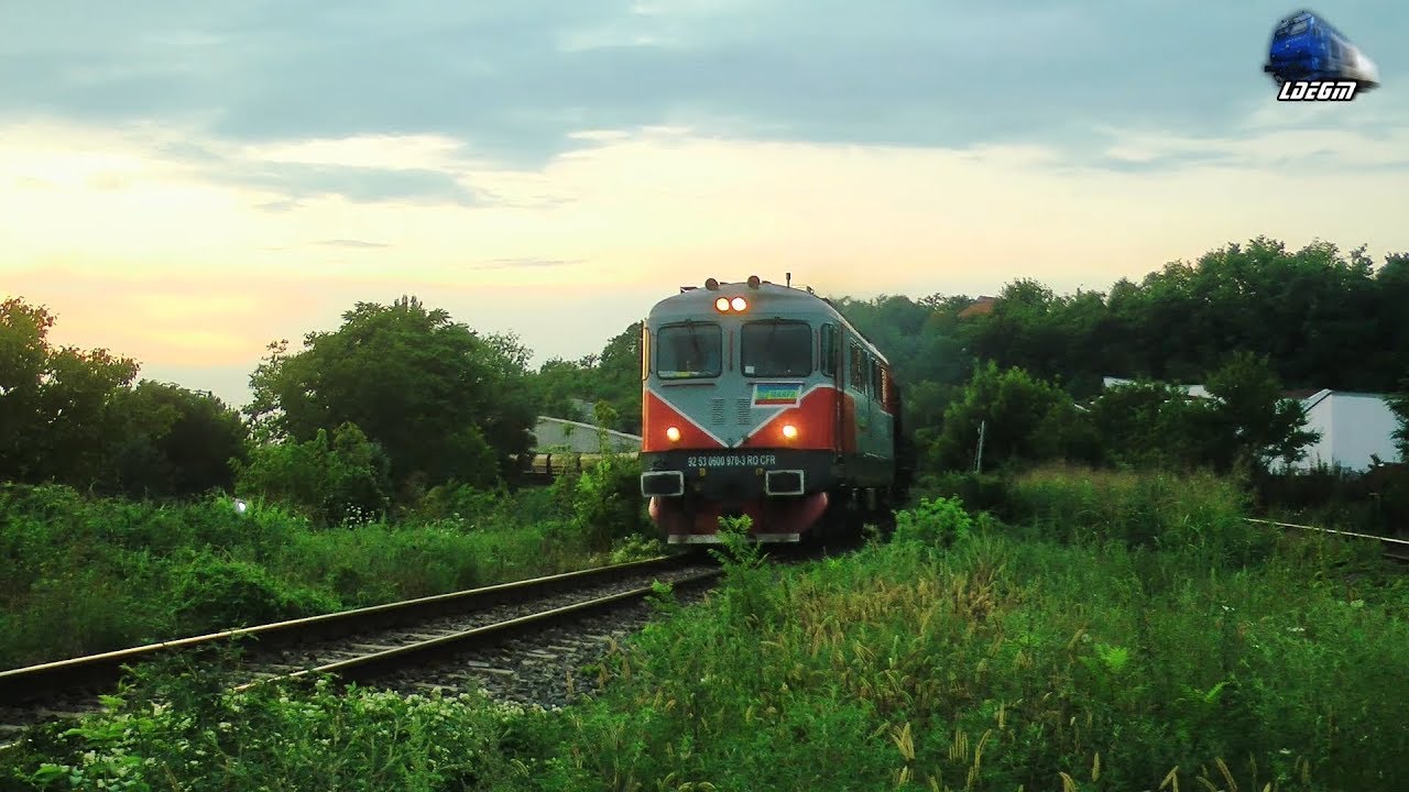 LDE2100 60-0970-3 & Marfar CFR MARFĂ Freight Train pe Apus/on Sunset in Oradea - 30 July 2019