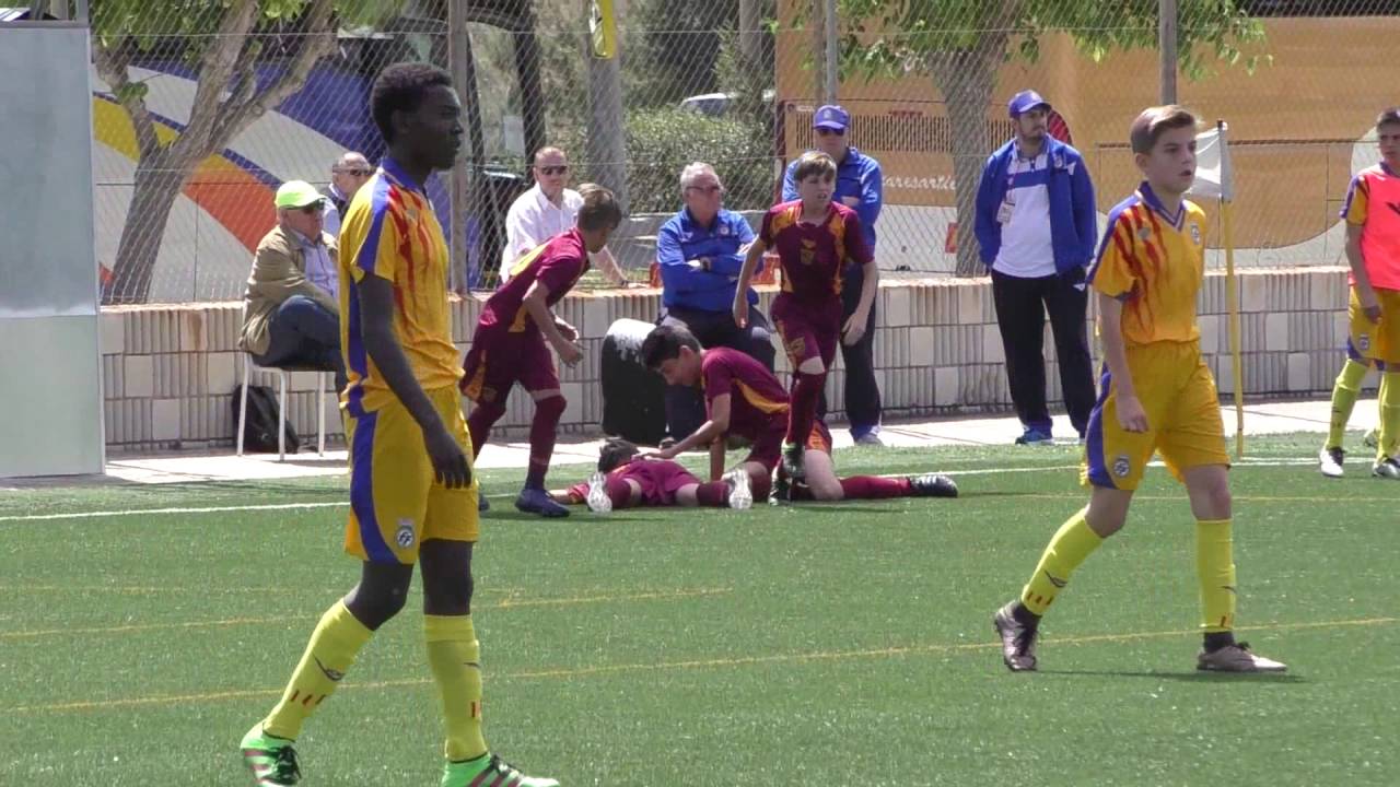 Selecci&oacute;n Murciana vs Selecci&oacute;n Valenciana, primera parte. Murcia bases