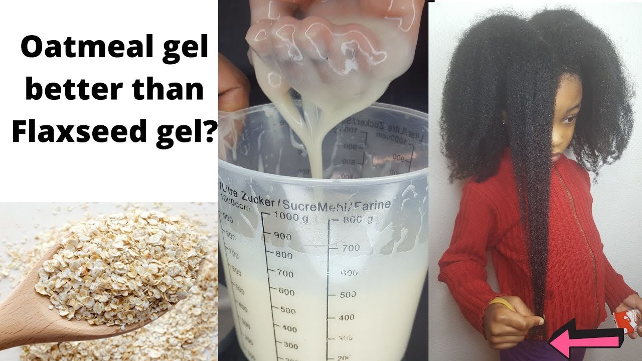How to make oatmeal gel for super hair growth: Detangler & Deep hair conditioner for all hair types