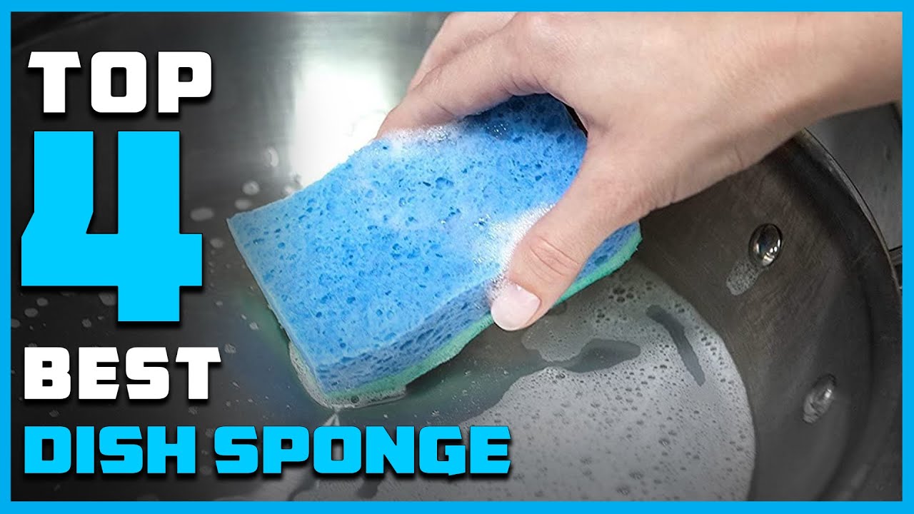 Top 4 Best Dish Sponges for Washing Dishes and Cleaning Kitchen Review in 2023