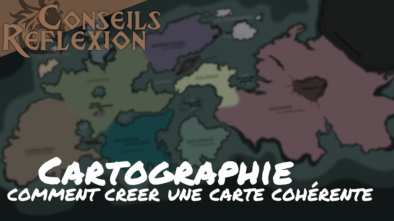 Cartographie - Créer et dessiner des cartes pour ses romans ou jeux de rôle