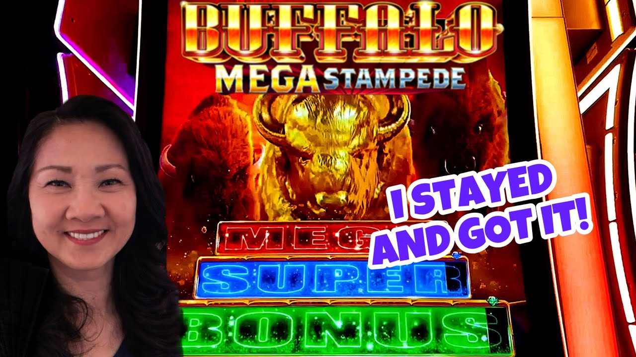 I’m always chasing the bonuses, but glad I didn’t leave Buffalo Mega Stampede
