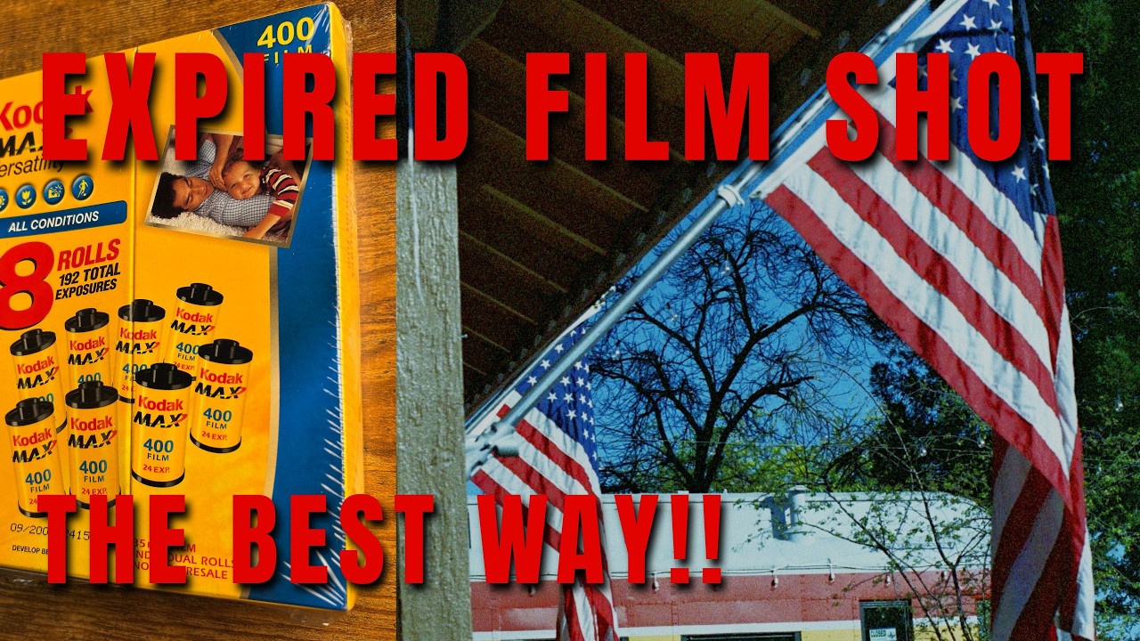 BEST WAY to Shoot Expired Film & Save Money: Sample Photos & Settings Used Shared