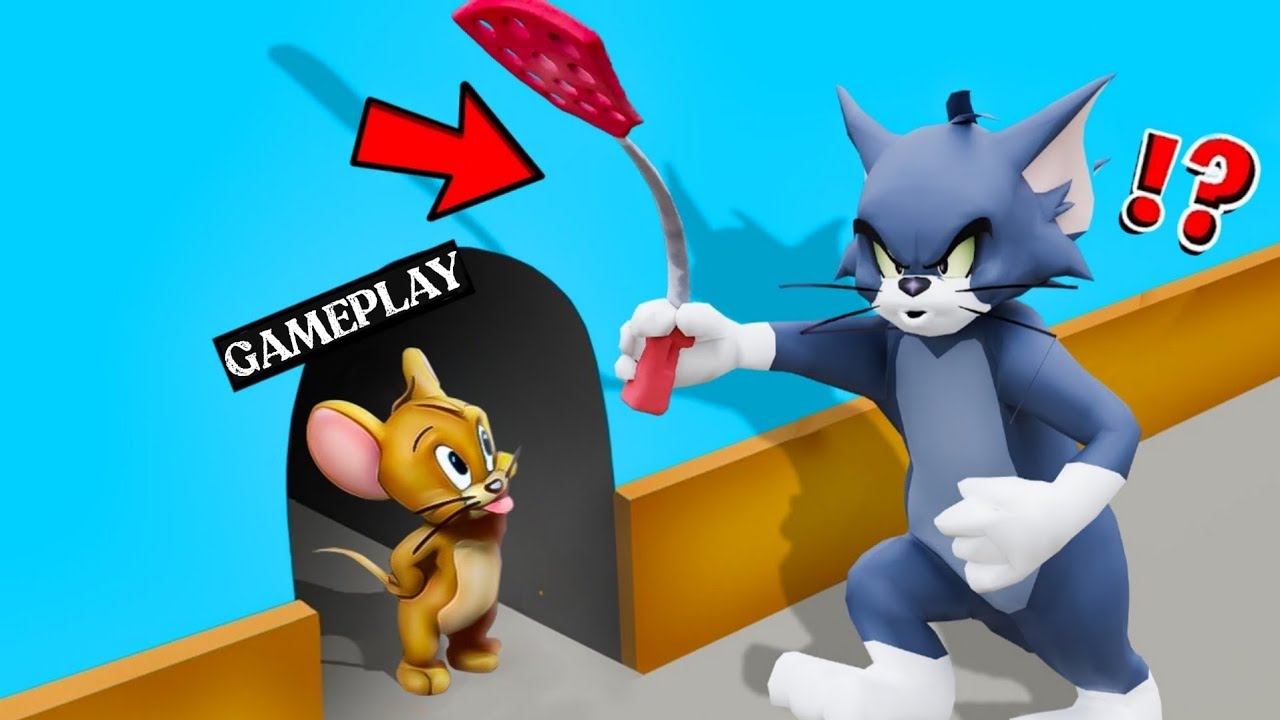 TOM TRIED TO CATCH JERRY IN RATTY CATTY GAME !!