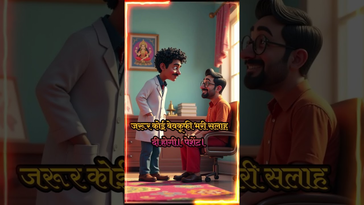 झोला छाप डाक्टर #doctor #doctorfunny #villagedoctor #cartoon  #shorts #tranding #short #viralshorts