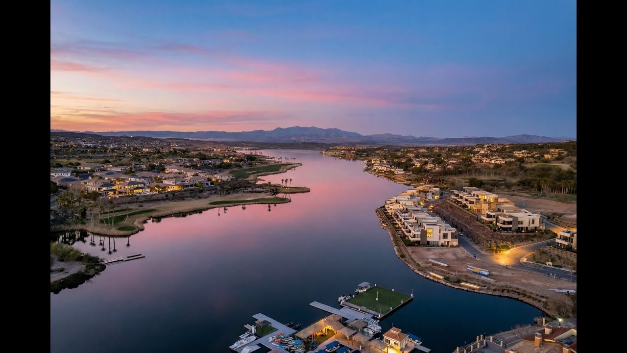 Experience The Pinnacle of Luxury in This Waterfront Home at Lake Las Vegas