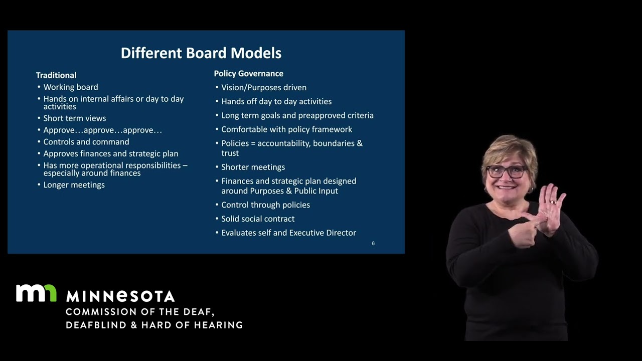 Board Policy Governance Training: Part 1 - Introduction to Policy Governance