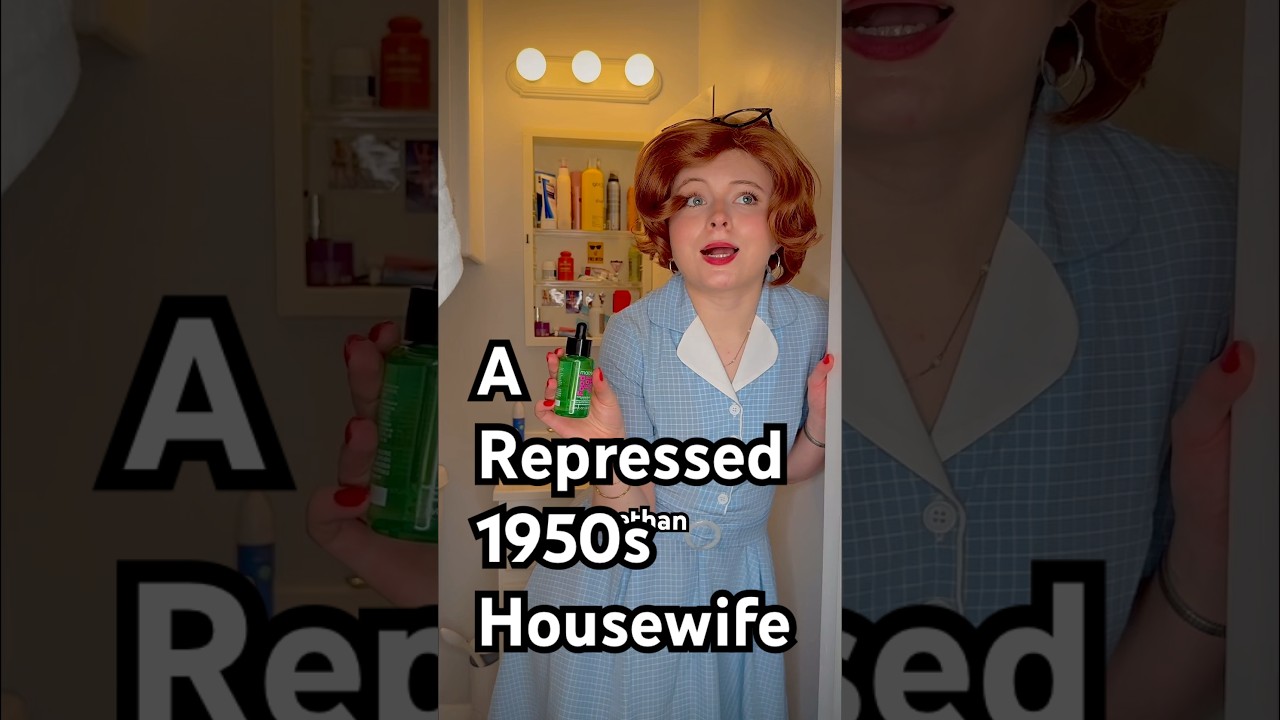 Подавленная домохозяйка 1950-х (6?) #смешно #комедия #стиль 50-х #смешно #история #1950-е #мода 1...