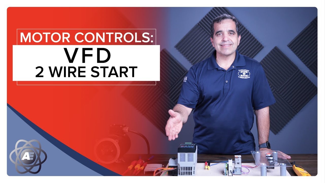 Starting a VFD with 2-wire Start