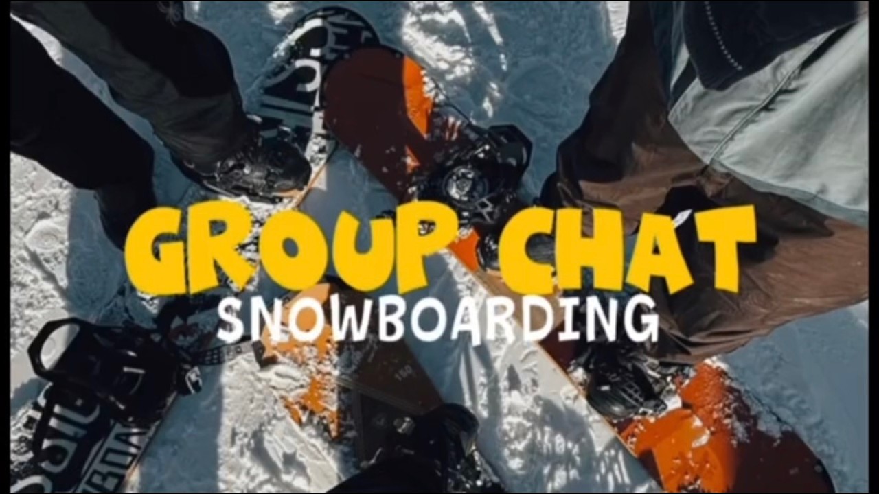 Snowboarding Vlog W/ the group