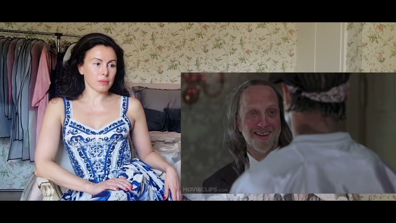 Classy lady reacts to Scary Movie 2 Dinner Scene