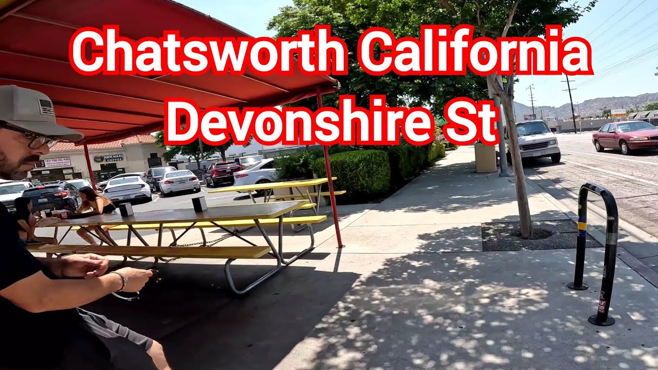 4K Los Angeles California Chatsworth summer walk