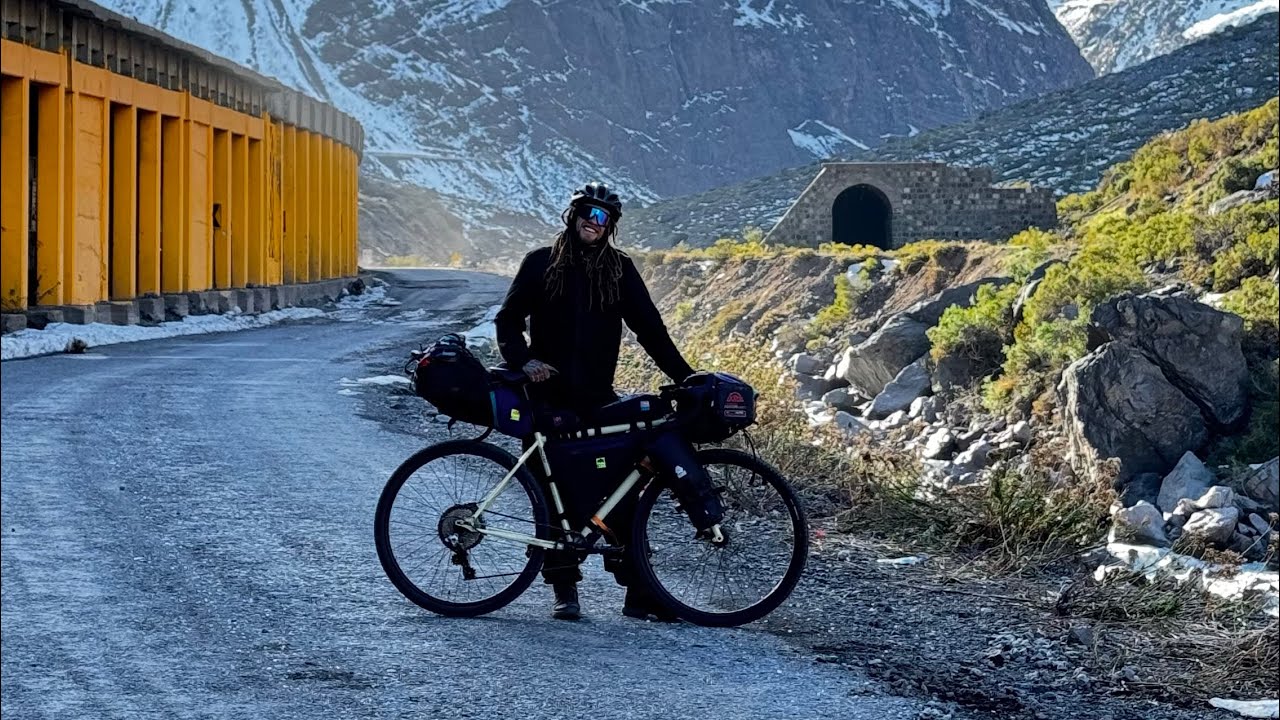 A Travessia Mais Insana da Minha Vida| Cordilheira do Andes| Viagem de Bicicleta América do Sul