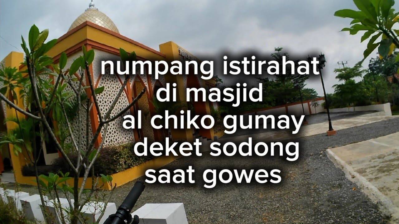 istirahat goes di masjid al chiko gumay deket sodong bogor   @hobykluyuran80