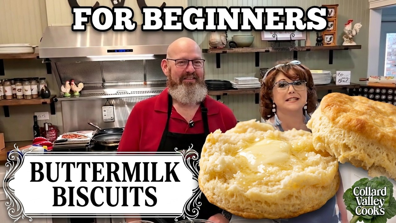 How to Make - A Perfect Buttermilk Biscuit - My Favorite Biscuit Recipe - Cooking from Scratch