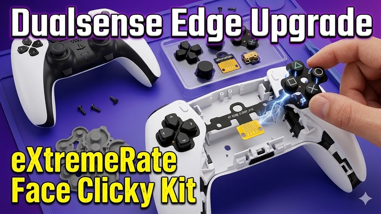 PS5 DualSense EDGE Upgrade: Tökéletes gombnyomás Extremerate Face Clicky