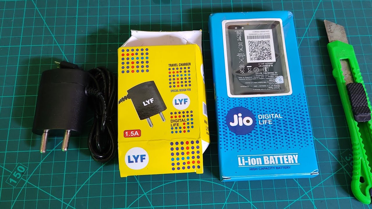 Jio phone battery and jio charger Unboxing and review || #jio_phone#jio_battery#unboxing