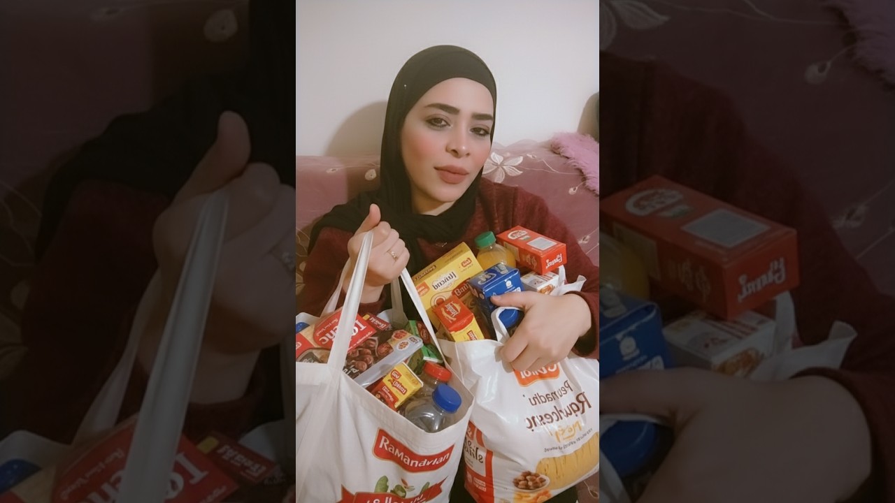 مشتريات رمضان من أولها لآخرها | مش هتحتاجي تنزلي تاني