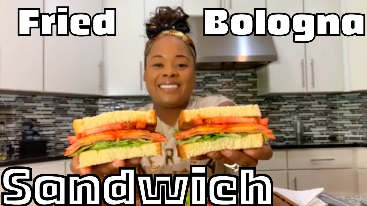 Best Fried Bologna Sandwich Tasty