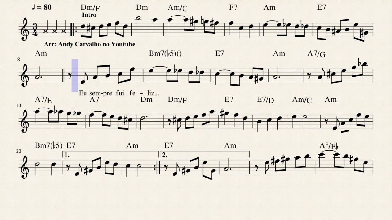 Última Inspiração (Peterpan) Backing track com Partitura