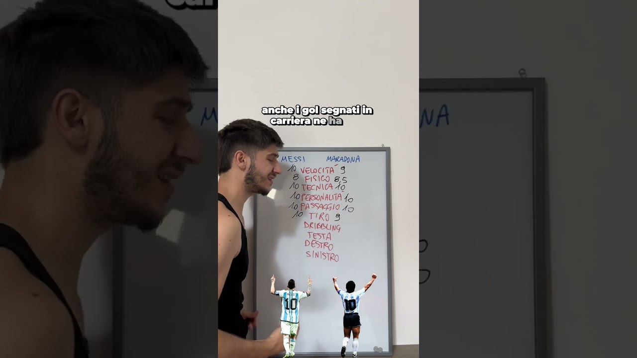 Messi o Maradona,chi è più forte? 🤔 
