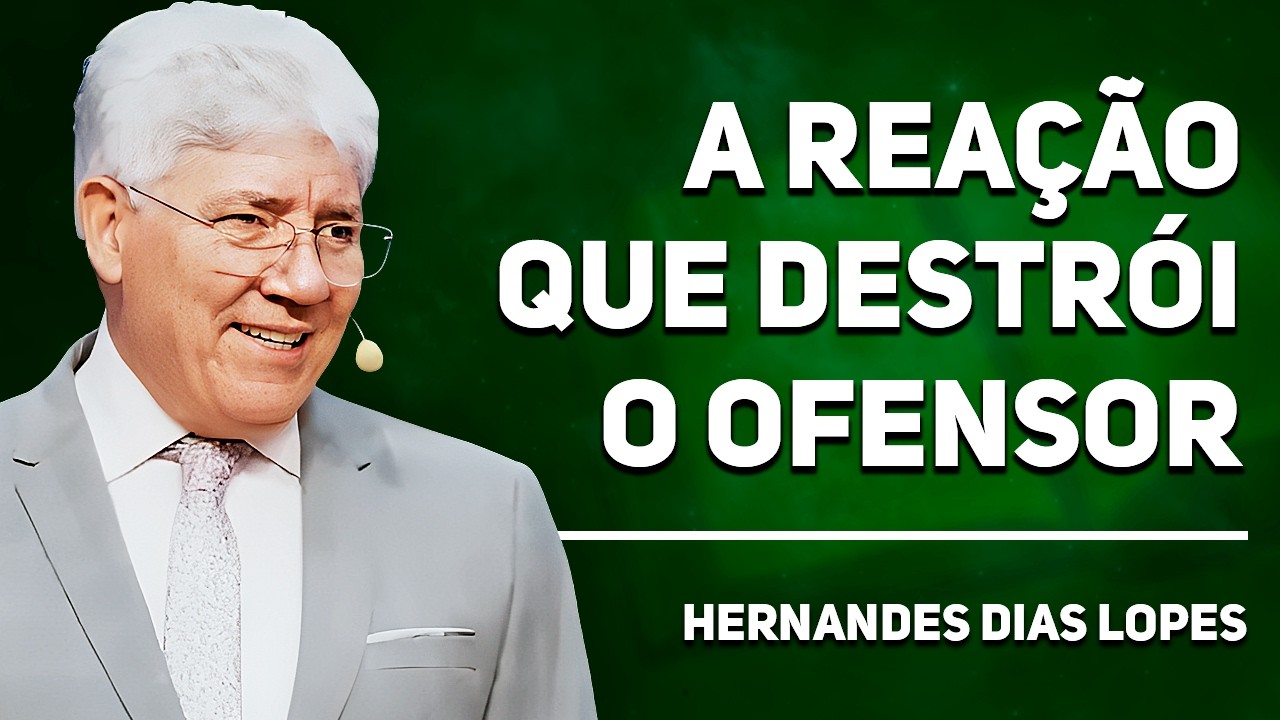 COMO REAGIR QUANDO ALGUÉM TE OFENDE | Hernandes Dias Lopes
