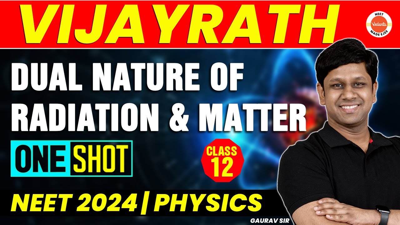 DUAL NATURE OF RADIATION AND MATTER One Shot - All Concepts, Tricks & PYQs | NEET 2023 | Class 12