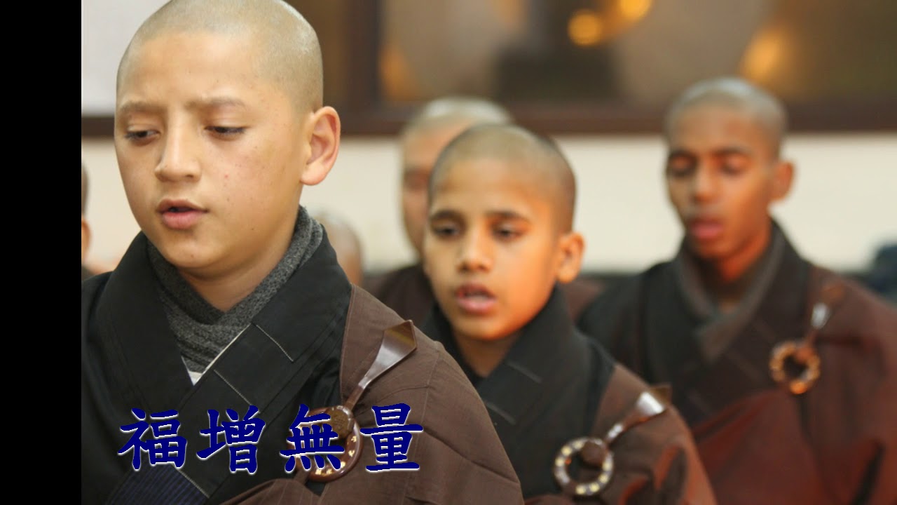 印度沙彌學圆為世界和平