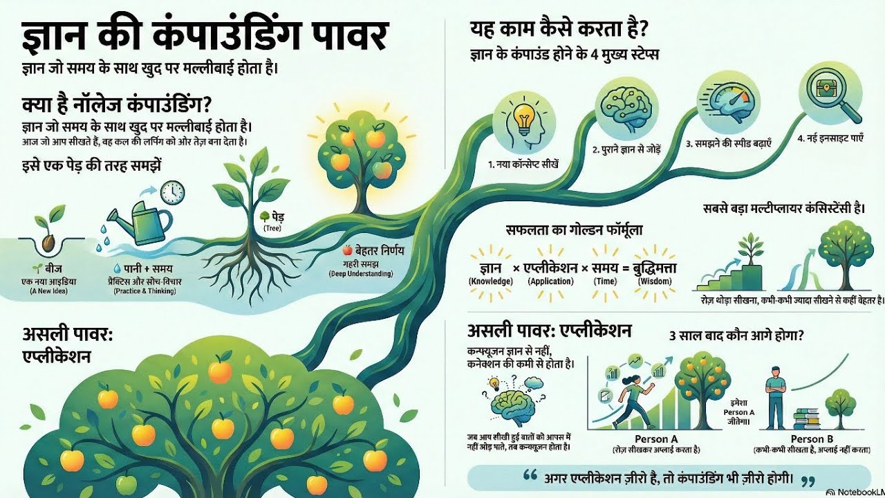 Knowledge Compound Hoti Hai | Seekhne Ka Power Hindi
