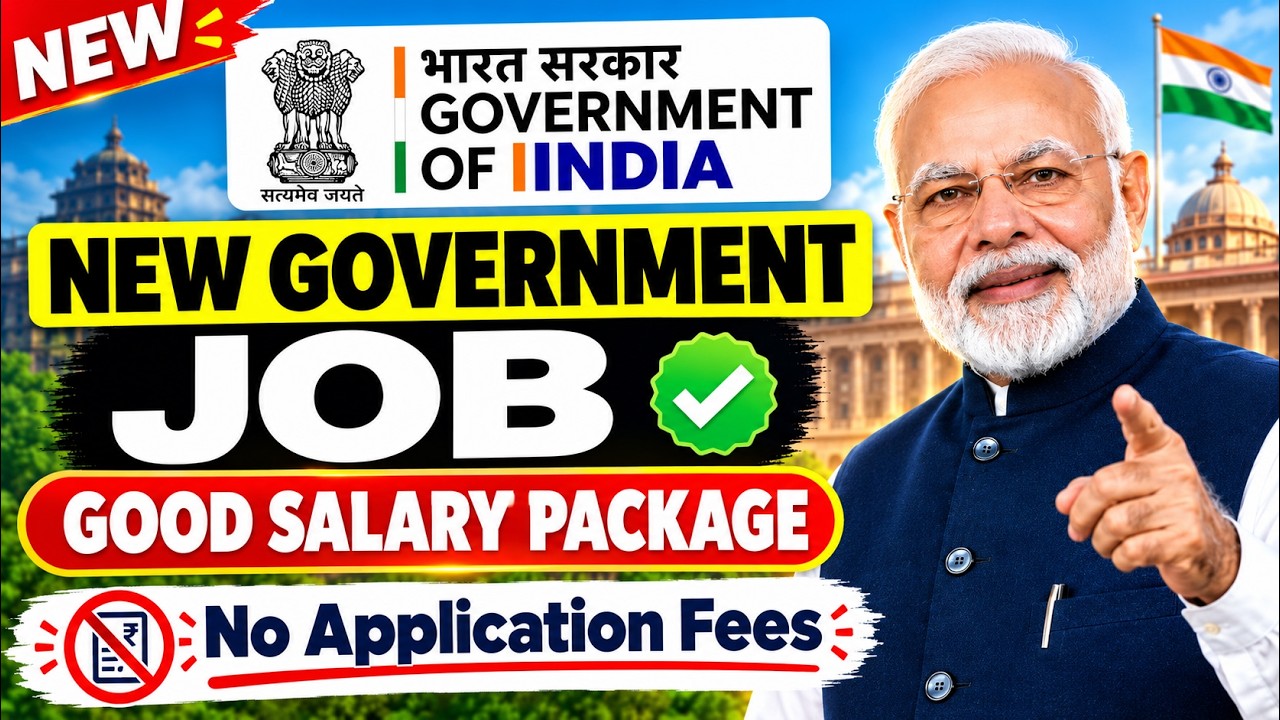 🔴 Government of India New Recruitment 2026 | Diploma & B.Tech | 160+ Posts | Apply Now 🔥