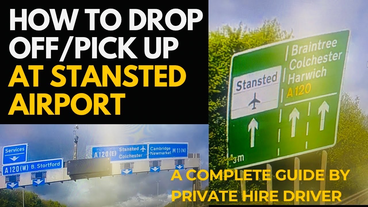 How To Drop Off Pick Up at Stansted Airport, How 1 wrong exit can cost you around 60 extra miles.