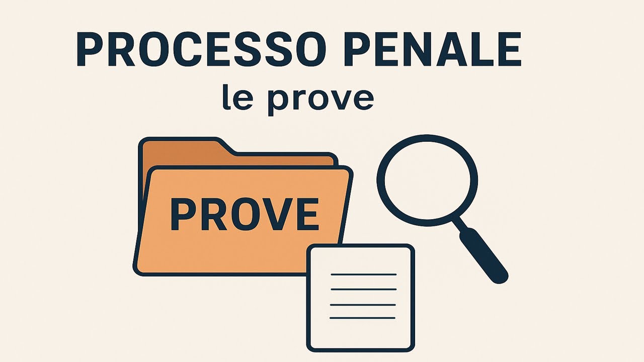 Processo penale - Le prove (in generale) | Riassunti di procedura penale
