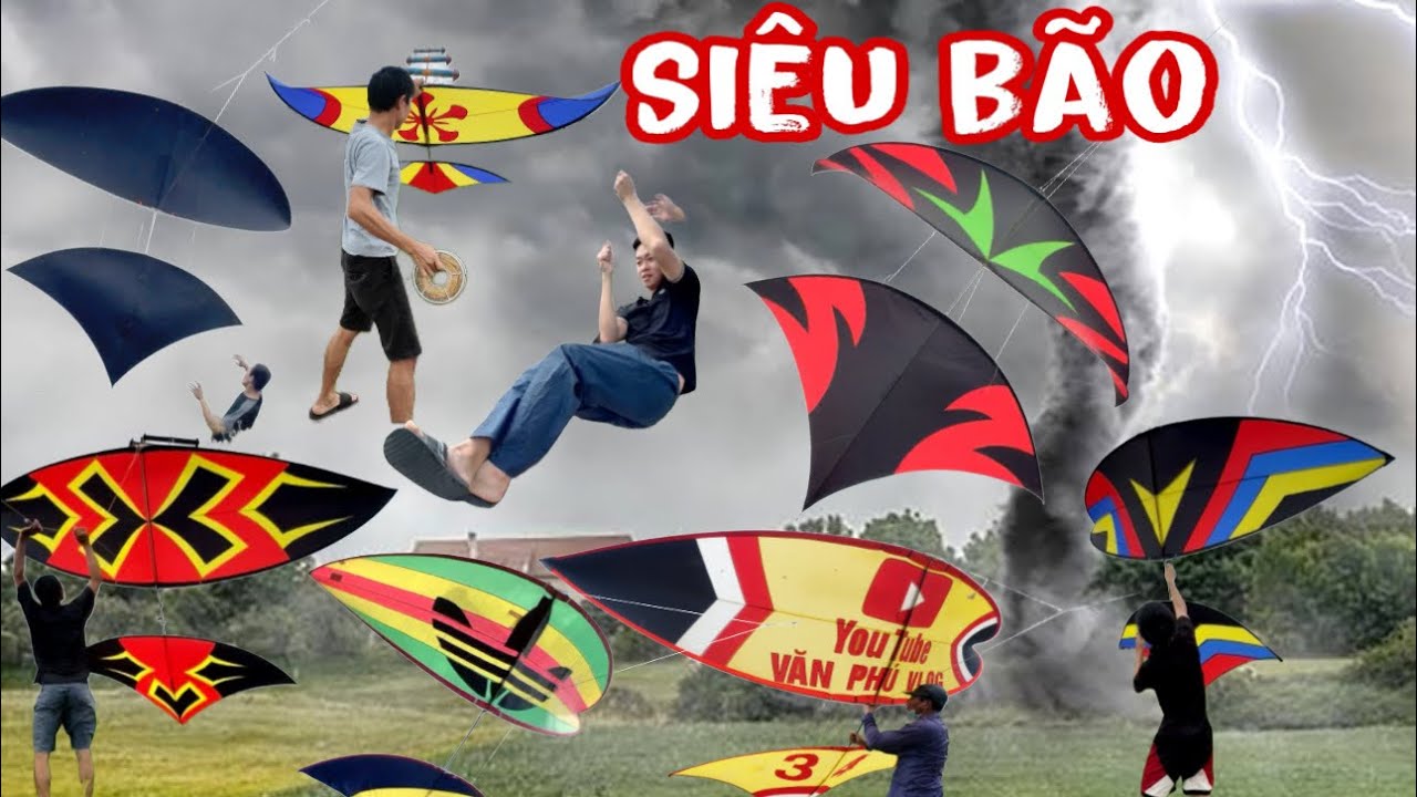 Thả Diều Gió Bão Bualoi Cùng Anh Em Hải Phòng, Bắt Gặp Nghệ Nhân Nổi Tiếng Giật Nhử Tay Diều Cực Hay