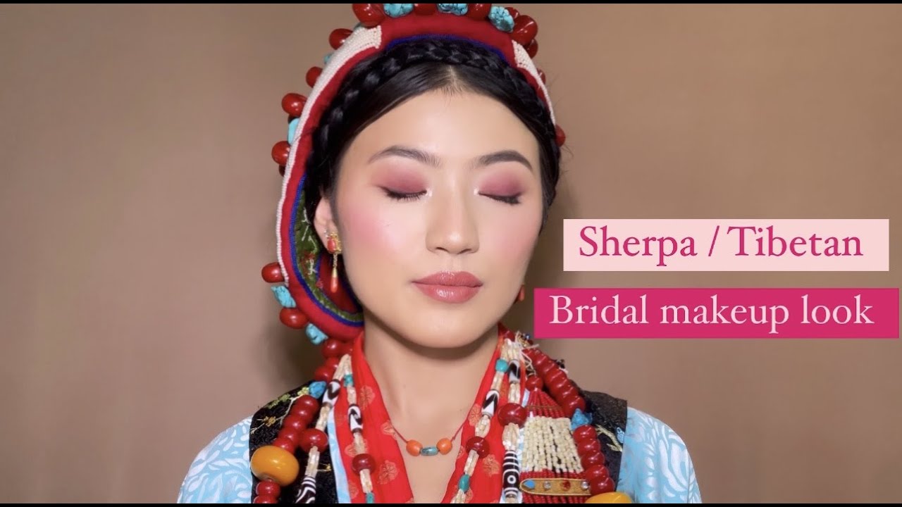 Sherpa/ Tibetan bridal makeup look | makeup by lemi