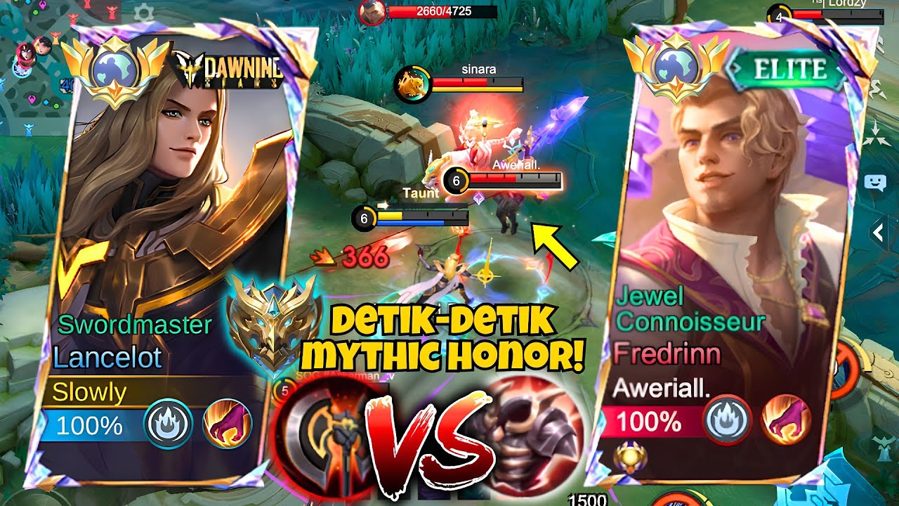 SUPER HARD GAME!😱 GLOBAL LANCELOT VS PRO FREDRINN! INTENSE MATCH! - Mobile Legends