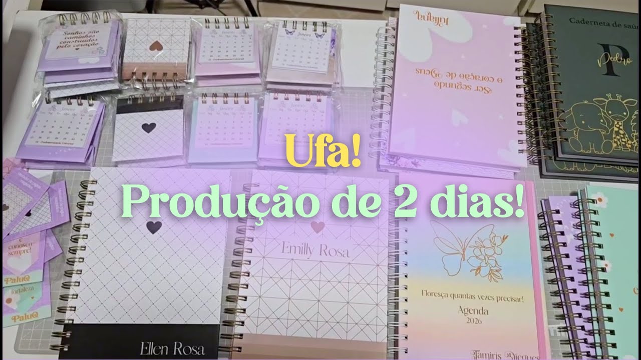 SOBRE CRIAR CONCORRÊNCIA! / QUASE NÃO DEI CONTA / 2 DIAS DE PRODUÇÃO!