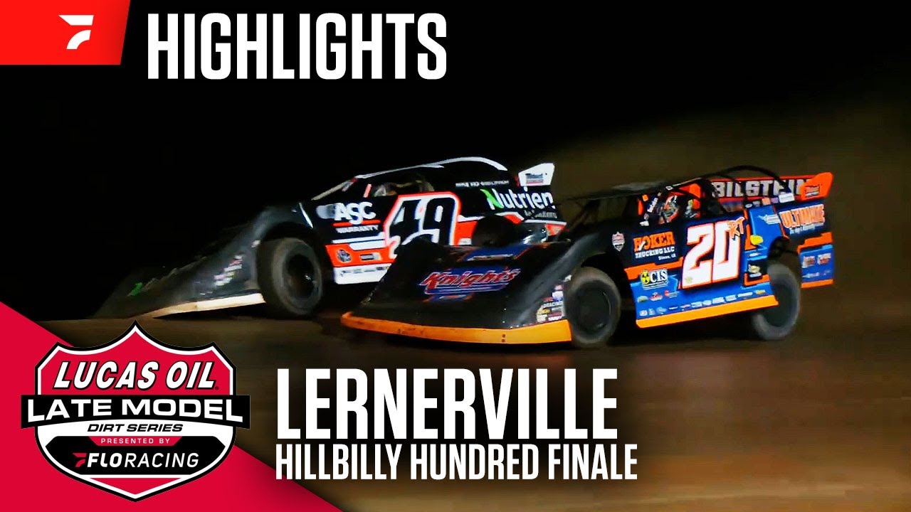 Hillbilly Hundred | Lucas Oil Late Model Dirt Series at Lernerville Speedway 8/30/25 | Highlights