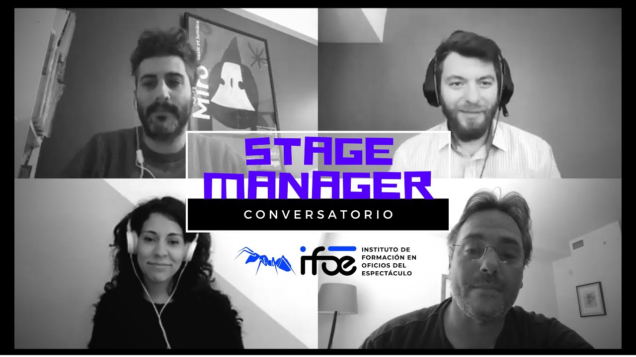 IFOE - Conversatorio sobre el oficio del Stage Manager y la jefatura técnica en espectáculos
