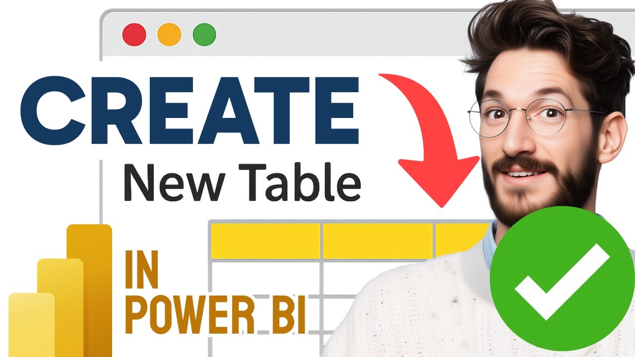 How to CREATE a NEW TABLE in Power BI (Step by Step)