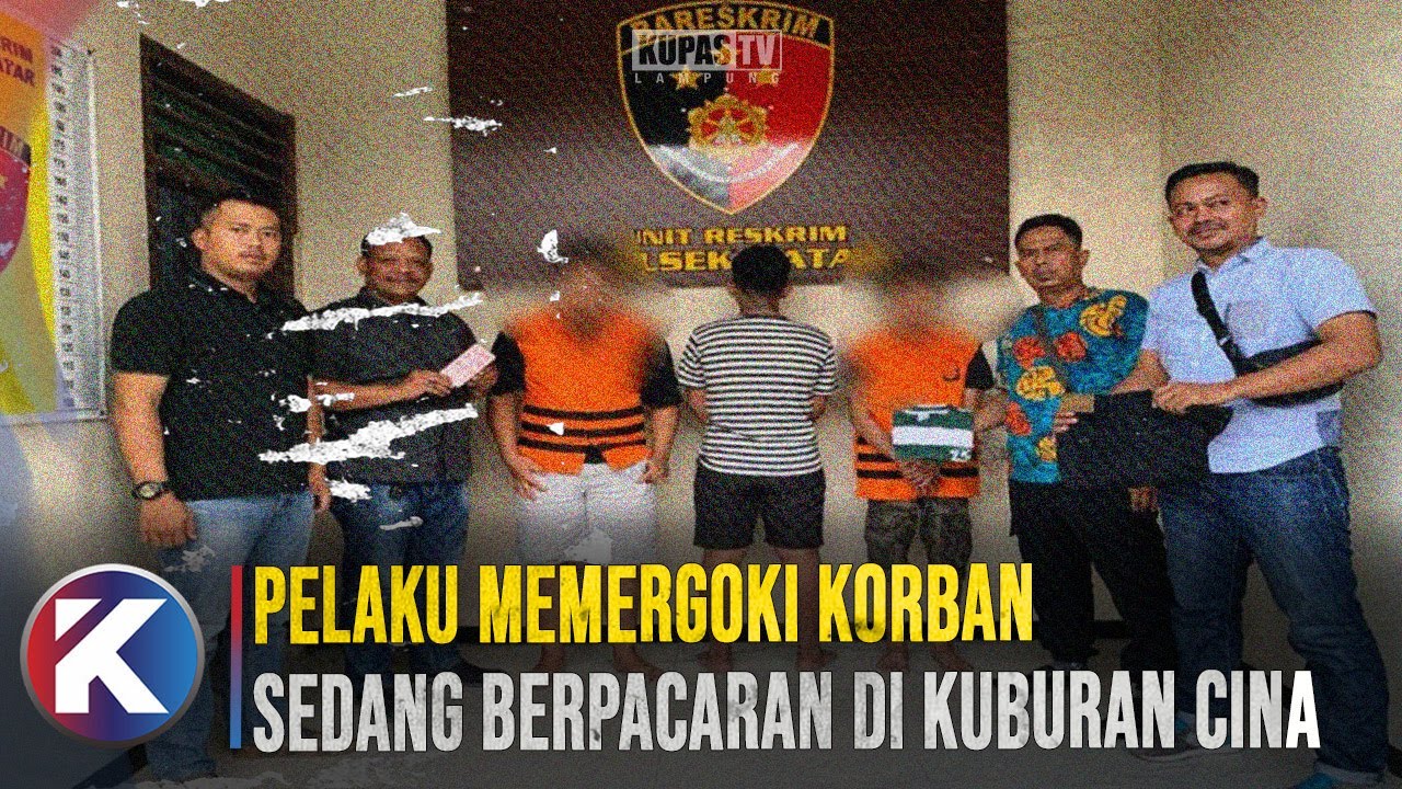 Ancam Sebar Video Bugil, 3 Remaja di Lampung Selatan Dibekuk Polisi