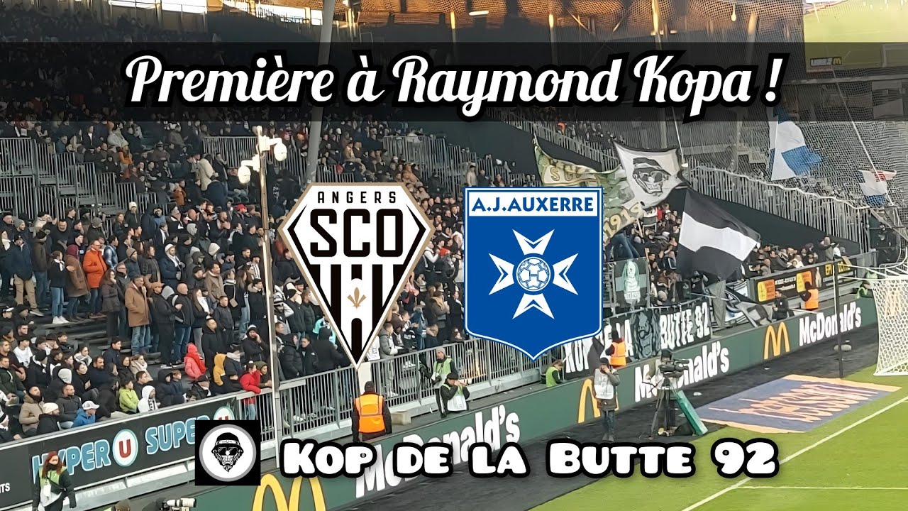 Le KDLB a la DALLE angevine ! // Angers SCO - AJ Auxerre | VLOG#98 (Kop de la Butte)