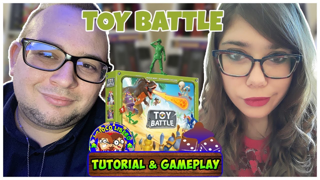 TOY BATTLE - La Guerra Dei Giocattoli È Iniziata! | TUTORIAL & GAMEPLAY | Gioco Da Tavolo