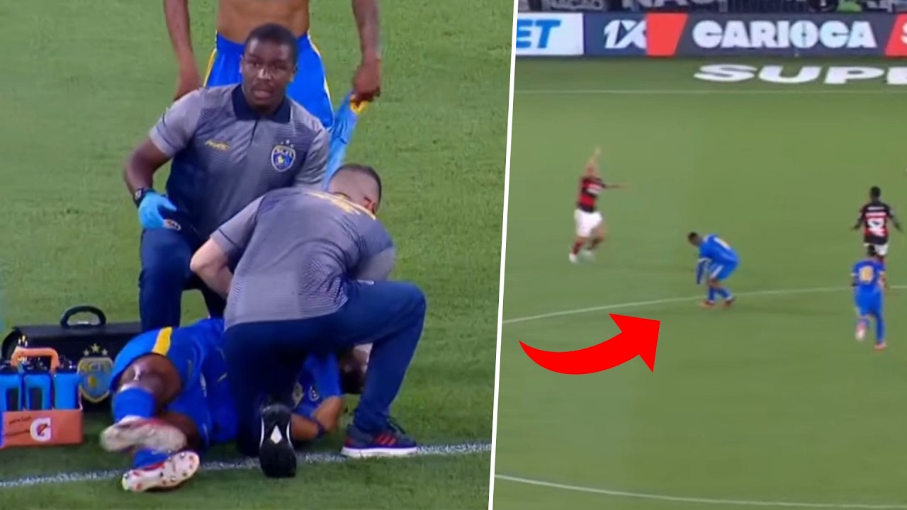 JOGADOR DESMAIOU! Jogador do Sampaio C&ocirc;rrea caiu desacordado no gramado | 07/02/2025