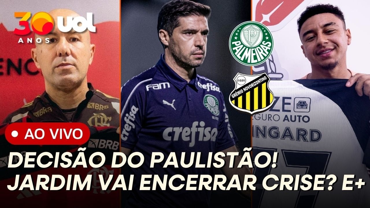 LEONARDO JARDIM VAI ENCERRAR CRISE NO FLAMENGO? ABEL MONTA PALMEIRAS PARA FINAL; LINGARD ANUNCIADO +