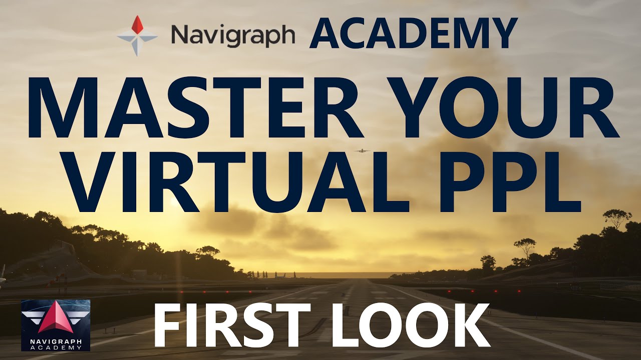 Представляем NAVIGRAPH ACADEMY! БЕСПЛАТНЫЙ виртуальный тренажер PPL для Microsoft Flight Simulator!