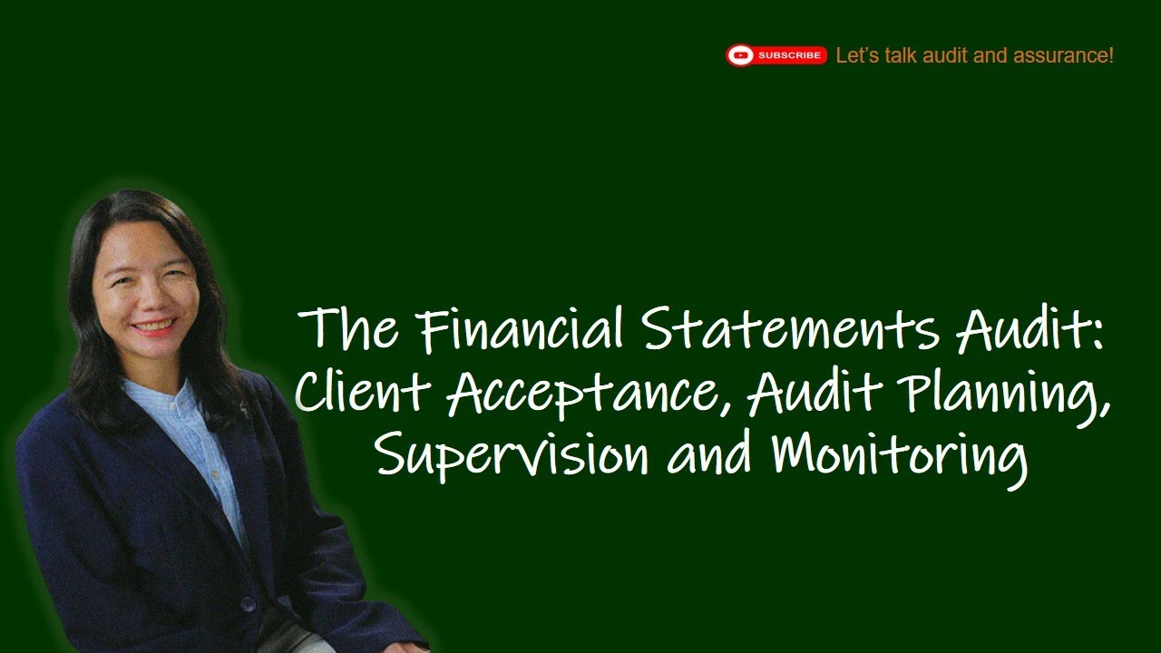 2.1  Overview of the Audit Process   Introduction and  Pre Engagement Activities